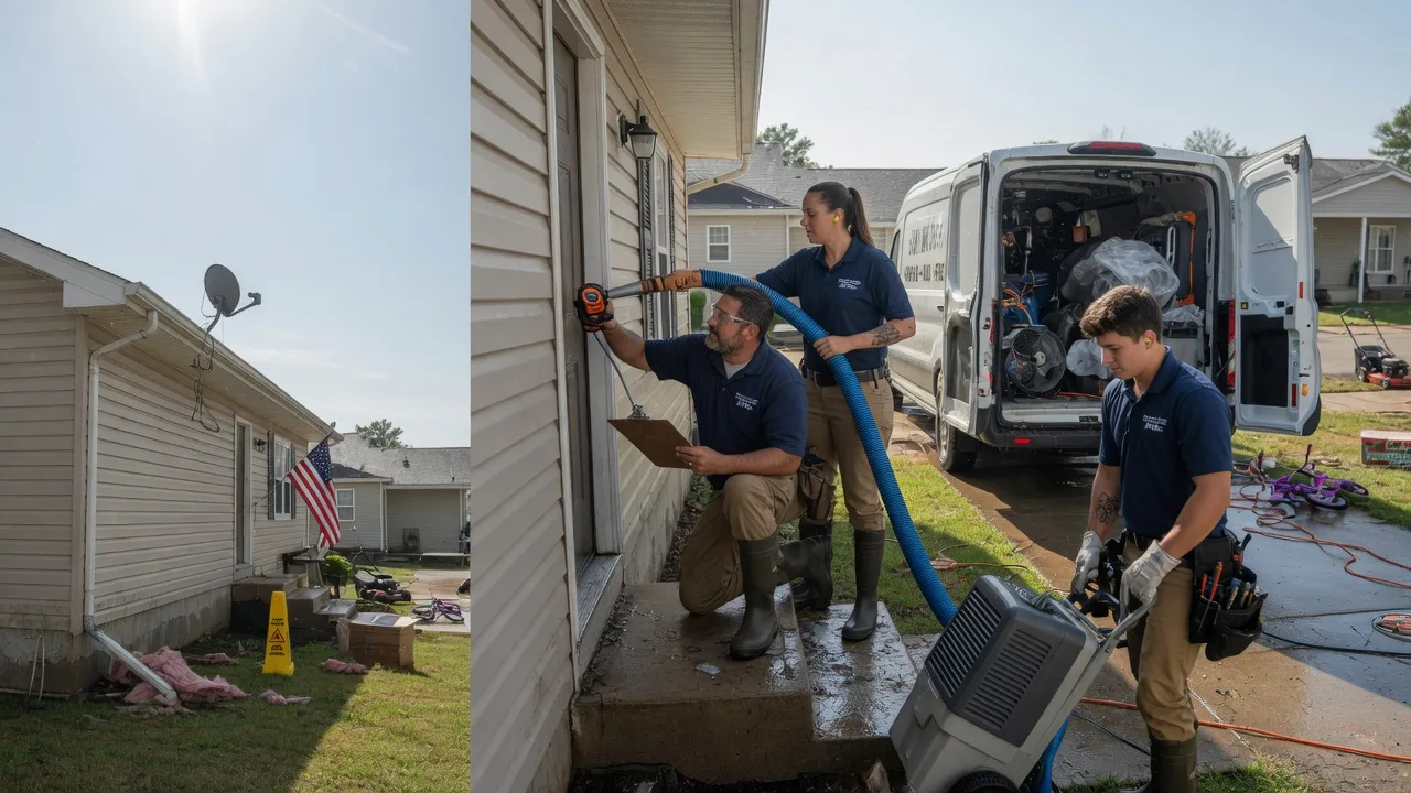 Ceiling Water Damage Restoration in Elk Falls, KS near me